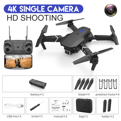 E88 Drone with HD 4K Dual Camera - Remote Control