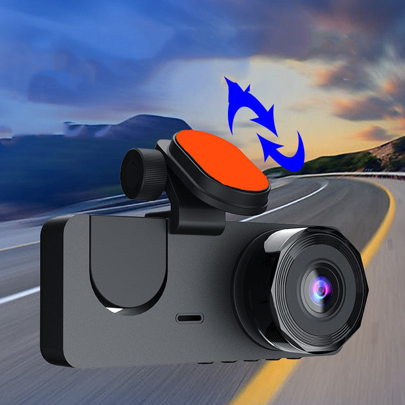 Video Dashcam HD 1080P Simultaneous Recording