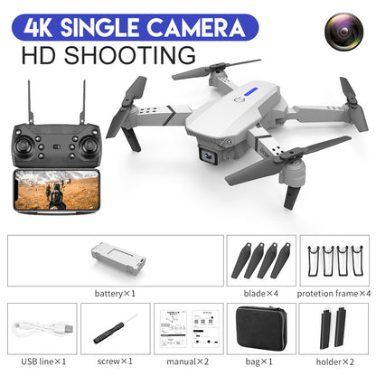 E88 Drone with HD 4K Dual Camera - Remote Control